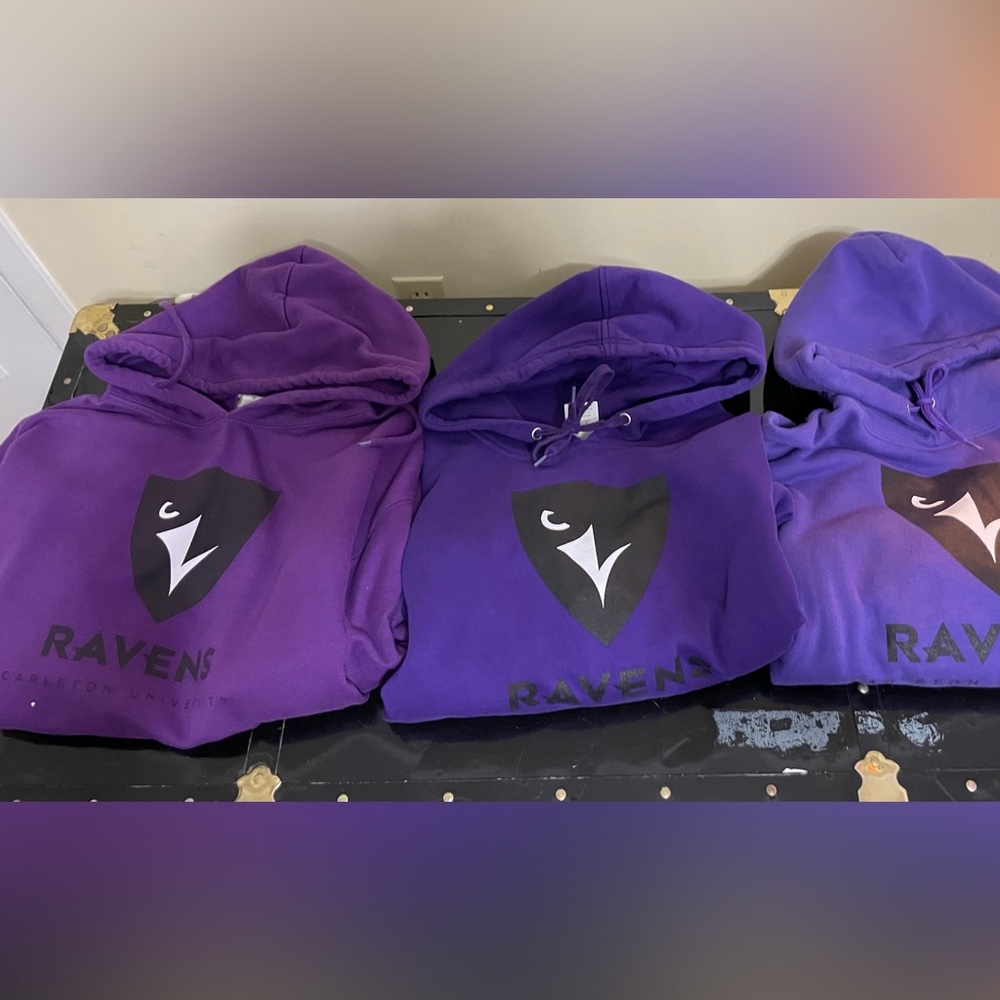 Excellent condition Carleton University Ravens Kanga hoodie - Picture 5 of 5